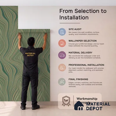 SO27054 | 10 Meter x 21 Inches Abstract Look Wallpaper - 57.41 Sq. Ft.