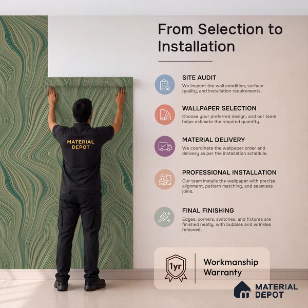 SO27054 | 10 Meter x 21 Inches Abstract Look Wallpaper - 57.41 Sq. Ft.