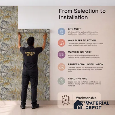 2112 -2 | Grey Gold Bamboo Thicket Floral Wallpaper - 10 Meter x 21 Inches, 57.41 Sq. Ft.