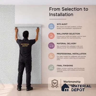 52517-2 | 5 Meter x 42 Inches Stone Look Wallpaper - 57.41 Sq. Ft.