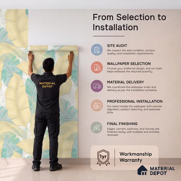 TC 787 | 5 Meter x 42 Inch Florals Look Wallpaper - 57 Sq. Ft.
