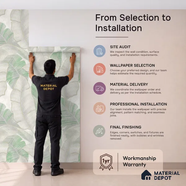 TC 790 | 5 Meter x 42 Inch Florals Look Wallpaper - 57 Sq. Ft.