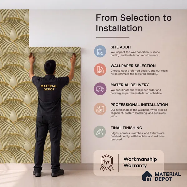 TC 700 | 5 Meter x 42 Inch Patterned Look Wallpaper - 57 Sq. Ft.