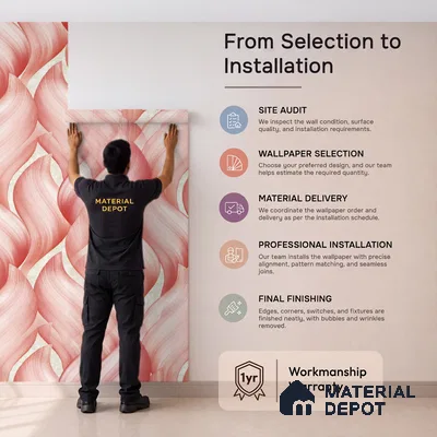 TC 713 | 5 Meter x 42 Inch  Abstract Look Wallpaper - 57 Sq. Ft.