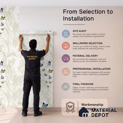 TC 796 | 5 Meter x 42 Inch  Florals Look Wallpaper - 57 Sq. Ft.