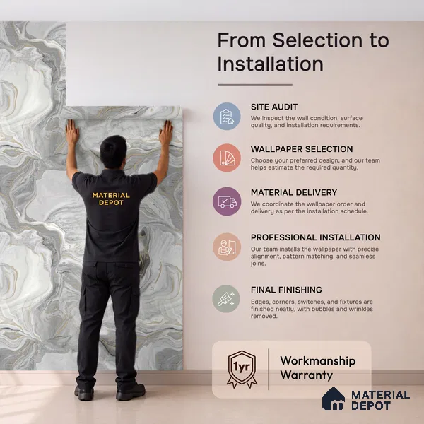 TC 780 | 5 Meter x 42 Inch Abstract Look Wallpaper - 57 Sq. Ft.