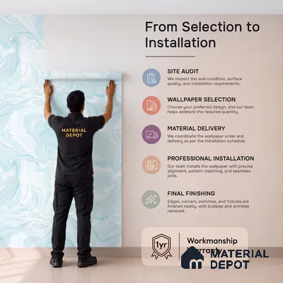 TC 783 | 5 Meter x 42 Inch  Abstract Look Wallpaper - 57 Sq. Ft.