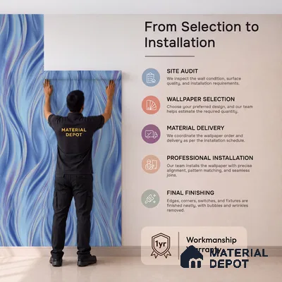 TC 784 | Blue & Purple Liquid Marble Look Wallpaper 5 Meter x 42 Inch - 57 Sq. Ft.