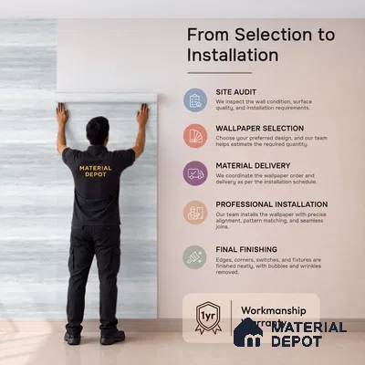 RD24-109 | 10 Meter x 21 Inch  Stone Look Wallpaper - 57 Sq. Ft.