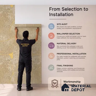 81406-3 | 5 Meter x 42 Inch  Stone Look Wallpaper - 57 Sq. Ft.