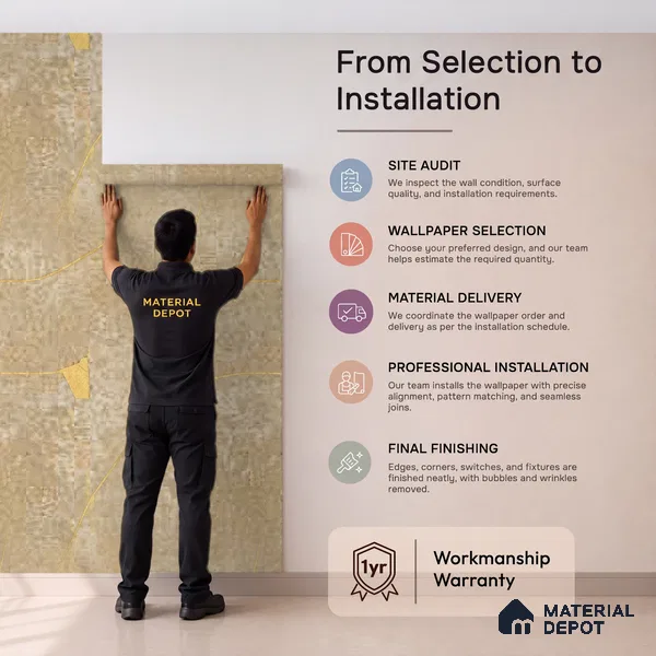 81406-3 | 5 Meter x 42 Inch Stone Look Wallpaper - 57 Sq. Ft.