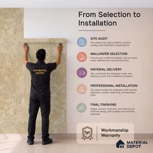81405-4 | 5 Meter x 42 Inch Stone Look Wallpaper - 57 Sq. Ft.