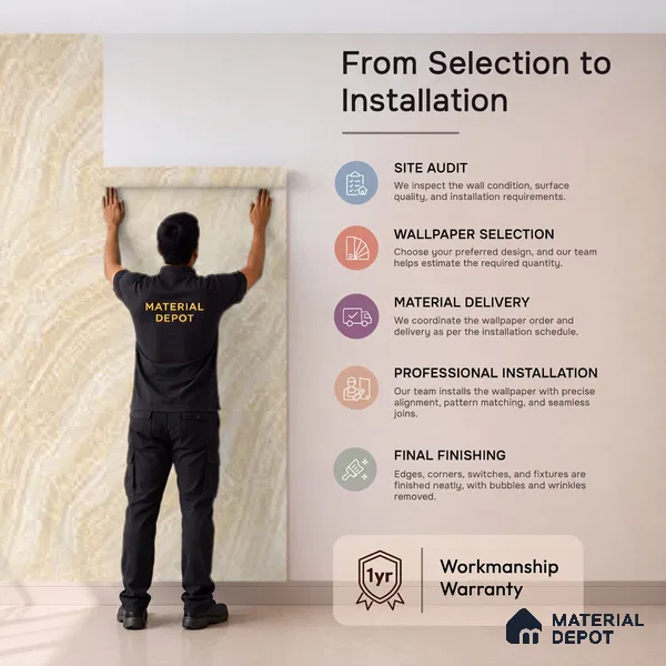 81410-2 | 5 Meter x 42 Inch Stone Look Wallpaper - 57 Sq. Ft.
