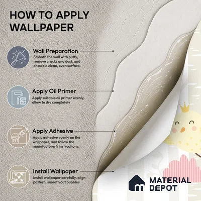 5151-1 | 5 Meter x 42 Inch PVC Patterned Look Wallpaper - 57 Sq. Ft. | Minimum 15% wastage during installation