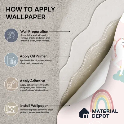 5148-2 | 5 Meter x 42 Inch PVC Patterned Look Wallpaper - 57 Sq. Ft. | Minimum 15% wastage during installation