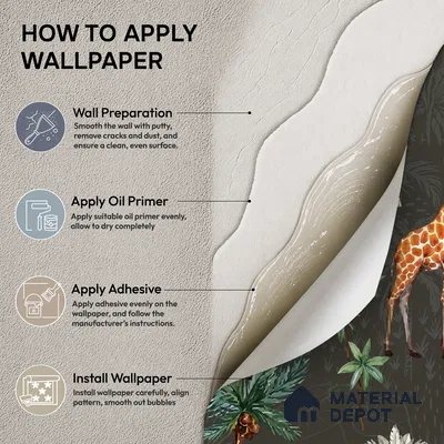 5131-2 | 5 Meter x 42 Inch PVC Animal Print Look Wallpaper - 57 Sq. Ft. | Minimum 15% wastage during installation