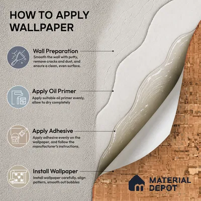 81279-4 | 5 Meter x 42 Inch PVC Texture Look Wallpaper - 57 Sq. Ft. | Minimum 15% wastage during installation