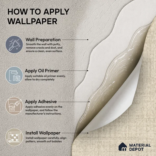 81285-3 | 5 Meter x 42 Inch PVC Plain Look Wallpaper - 57 Sq. Ft. | Minimum 10% wastage during installation