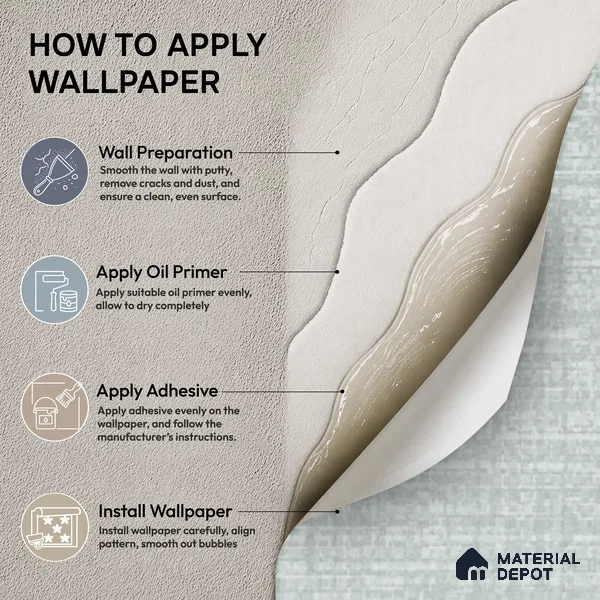 81285-6 | 5 Meter x 42 Inch PVC Plain Look Wallpaper - 57 Sq. Ft. | Minimum 10% wastage during installation