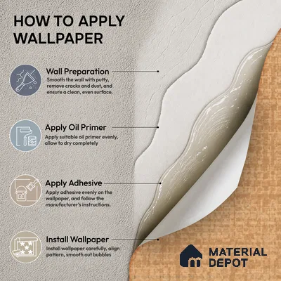 81285-7 | 5 Meter x 42 Inch PVC Plain Look Wallpaper - 57 Sq. Ft. | Minimum 10% wastage during installation