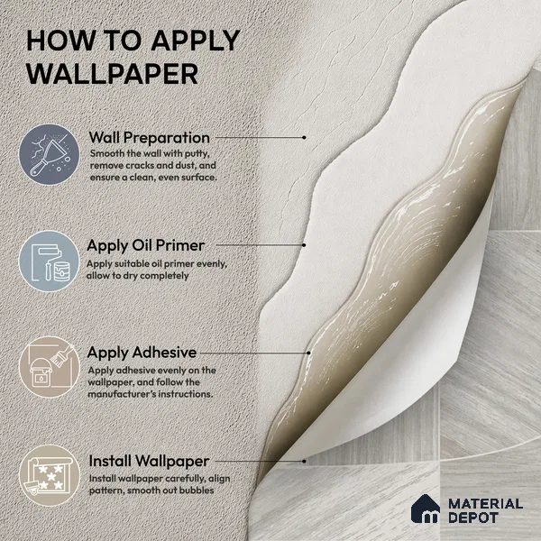 81289-2 | Silver Grey Wood Plank PVC Patterned Wallpaper - 5 Meter x 42 Inch, 57 Sq. Ft. (Min. 15% Wastage)