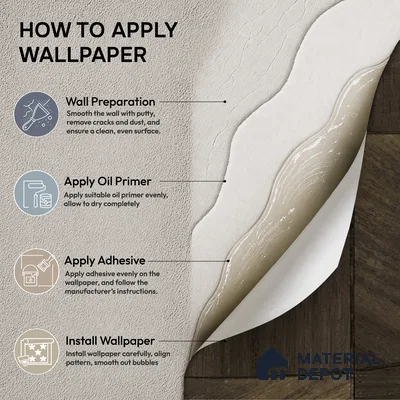 81289-4 | 5 Meter x 42 Inch PVC Patterned Look Wallpaper - 57 Sq. Ft. | Minimum 15% wastage during installation