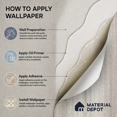 81291-3 | Grey Brushed Streaks PVC Textured Wallpaper - 5 Meter x 42 Inch, 57 Sq. Ft. (Min. 15% Wastage)