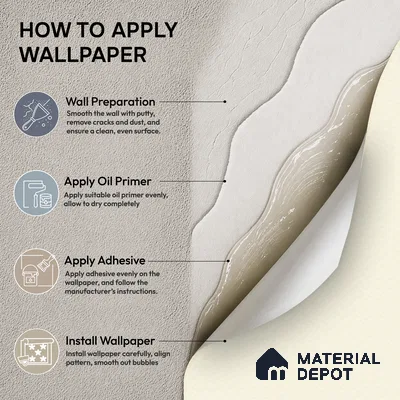 74017-1 | 5 Meter x 42 Inch PVC Plain Look Wallpaper - 57 Sq. Ft. | Minimum 10% wastage during installation