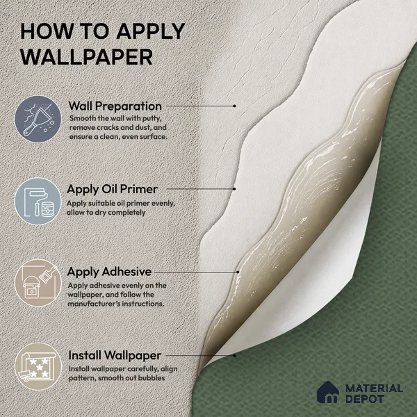 74017-4 | 5 Meter x 42 Inch PVC Plain Look Wallpaper - 57 Sq. Ft. | Minimum 10% wastage during installation