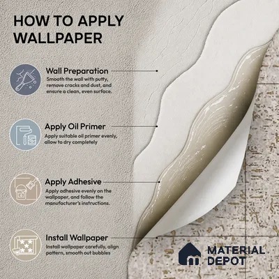 74018-3 | Grey Mottled Brick PVC Textured Wallpaper - 5 Meter x 42 Inch, 57 Sq. Ft. (Min. 15% Wastage)
