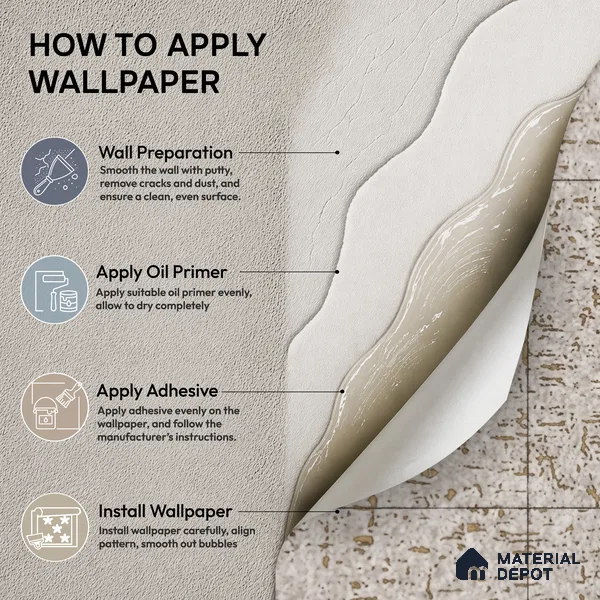 74018-3 | Grey Mottled Brick PVC Textured Wallpaper - 5 Meter x 42 Inch, 57 Sq. Ft. (Min. 15% Wastage)