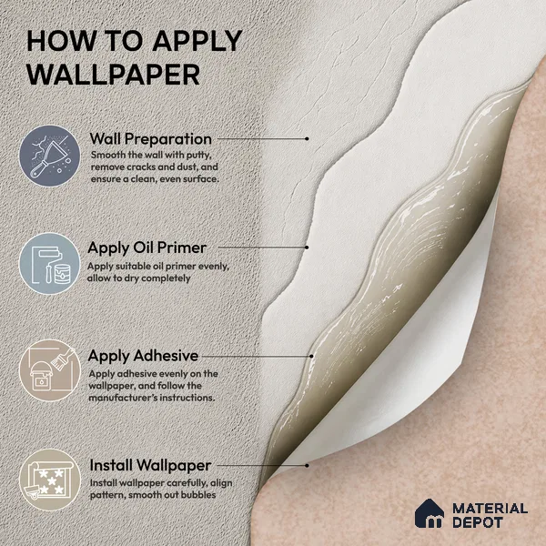 74023-4 | 5 Meter x 42 Inch PVC Texture Look Wallpaper - 57 Sq. Ft. | Minimum 15% wastage during installation
