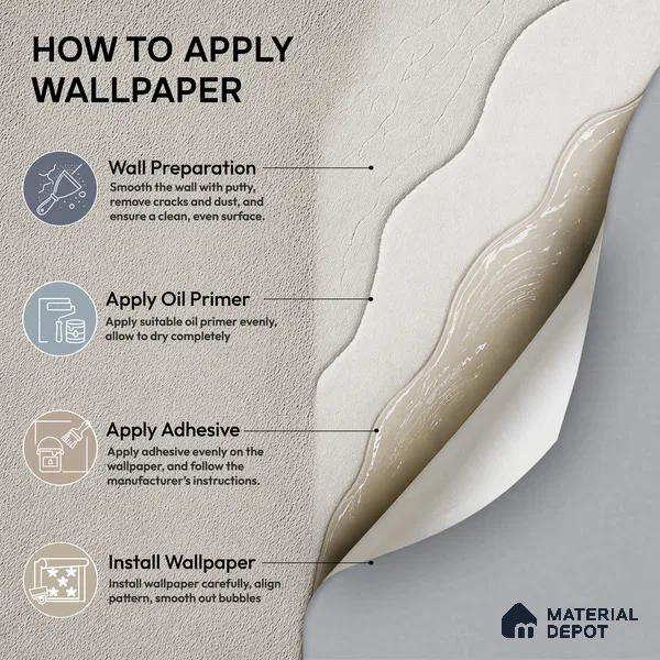 74028-4 | 5 Meter x 42 Inch PVC Plain Look Wallpaper - 57 Sq. Ft. | Minimum 10% wastage during installation