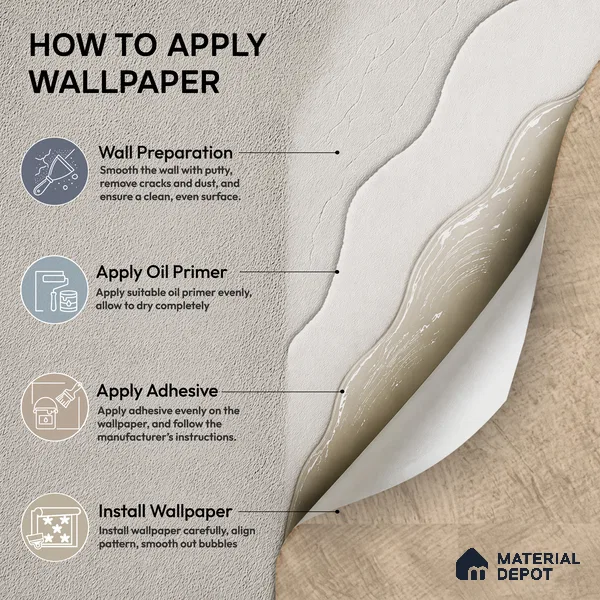 74020-1 | 5 Meter x 42 Inch PVC Texture Look Wallpaper - 57 Sq. Ft. | Minimum 15% wastage during installation