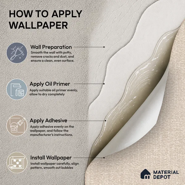 74025-4 | 5 Meter x 42 Inch PVC Plain Look Wallpaper - 57 Sq. Ft. | Minimum 10% wastage during installation