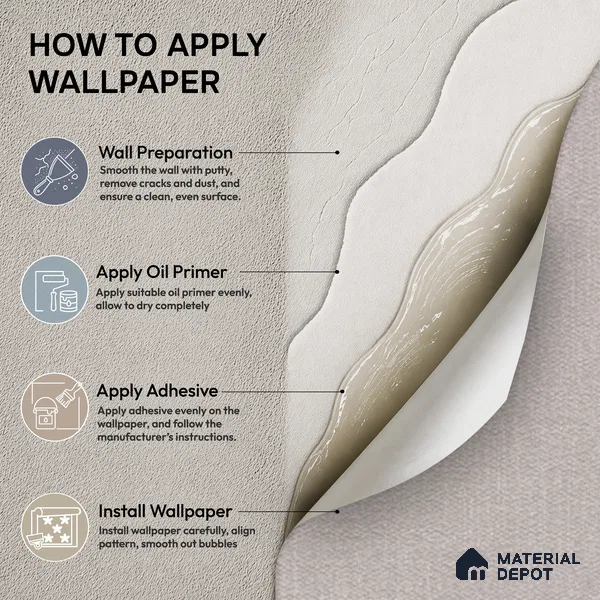 74025-6 | 5 Meter x 42 Inch PVC Plain Look Wallpaper - 57 Sq. Ft. | Minimum 10% wastage during installation