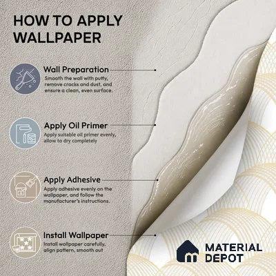 TC 703 | 5 Meter x 42 Inch  Patterned Look Wallpaper - 57 Sq. Ft.