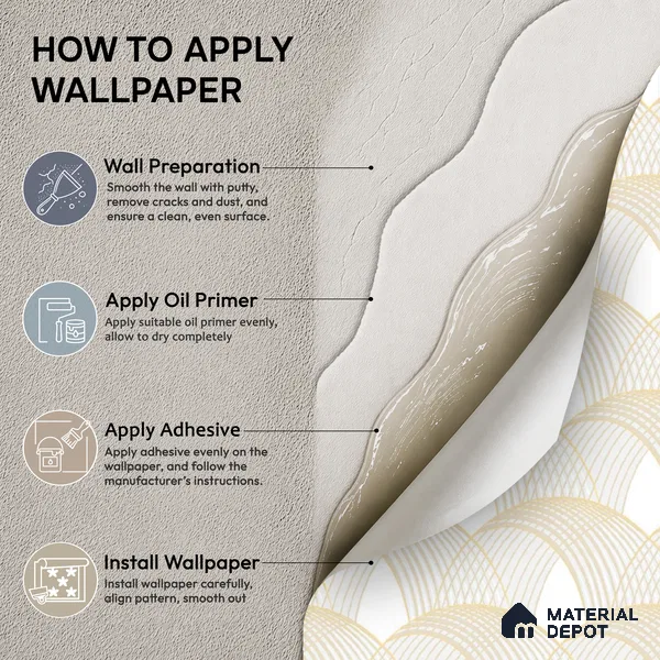 TC 703 | 5 Meter x 42 Inch  Patterned Look Wallpaper - 57 Sq. Ft.