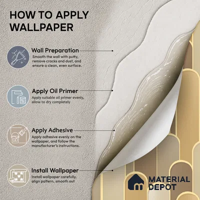 TC 704 | 5 Meter x 42 Inch  Patterned Look Wallpaper - 57 Sq. Ft.