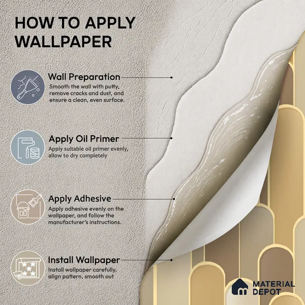 TC 704 | 5 Meter x 42 Inch Patterned Look Wallpaper - 57 Sq. Ft.