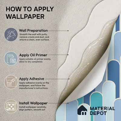 TC 705 | 5 Meter x 42 Inch  Patterned Look Wallpaper - 57 Sq. Ft.