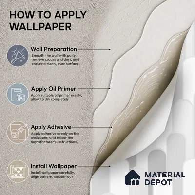 TC 706 | 5 Meter x 42 Inch  Patterned Look Wallpaper - 57 Sq. Ft.