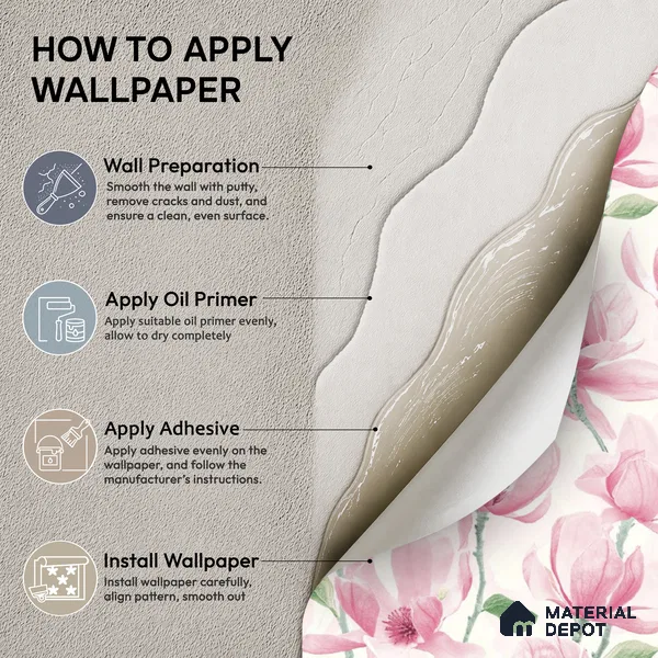 TC 710 | 5 Meter x 42 Inch Florals Look Wallpaper - 57 Sq. Ft.