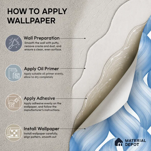 TC 716 | 5 Meter x 42 Inch Abstract Look Wallpaper - 57 Sq. Ft.