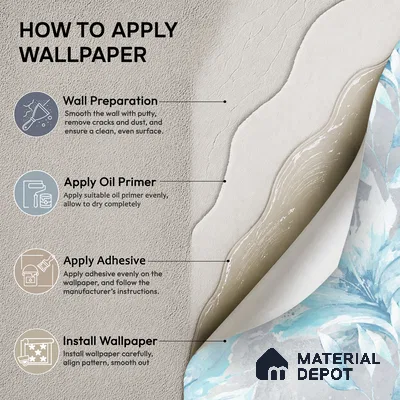 TC 795 | 5 Meter x 42 Inch  Florals Look Wallpaper - 57 Sq. Ft.