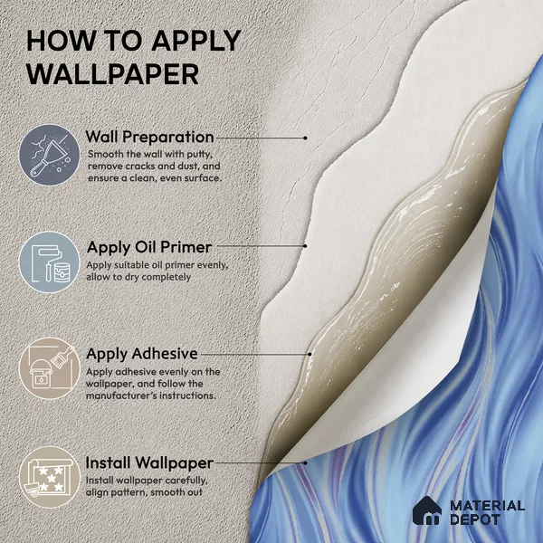 TC 784 | Blue & Purple Liquid Marble Look Wallpaper 5 Meter x 42 Inch - 57 Sq. Ft.