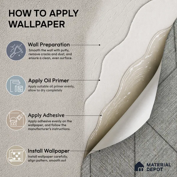 2101 - 5 | 10 Meter x 21 Inches Fabric Look Wallpaper - 57.41 Sq. Ft.