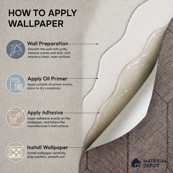 2101 - 6 | 10 Meter x 21 Inches Fabric Look Wallpaper - 57.41 Sq. Ft.