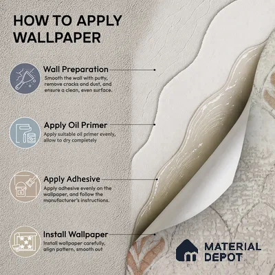 2107 -2 | 10 Meter x 21 Inches Patterned Look Wallpaper - 57.41 Sq. Ft.