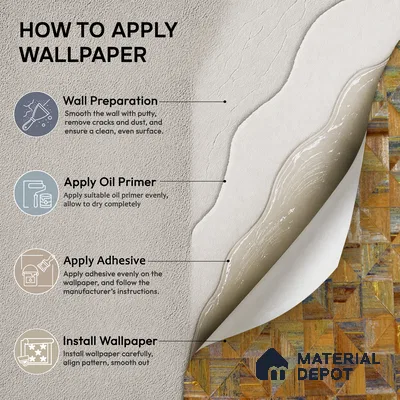 2103 -1 | 10 Meter x 21 Inches Patterned Look Wallpaper - 57.41 Sq. Ft.